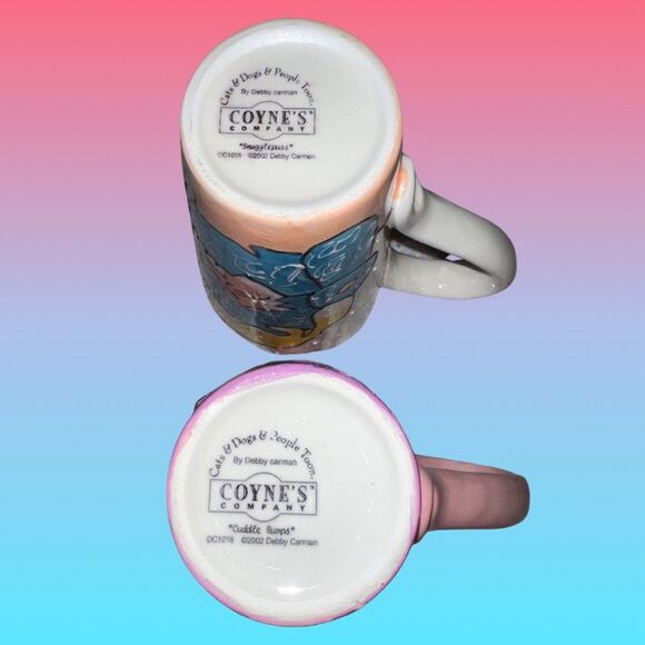 2 Debbie Carmen Snugglepuss & Cuddle Bumps Mugs 2002 - Picture 3 of 5